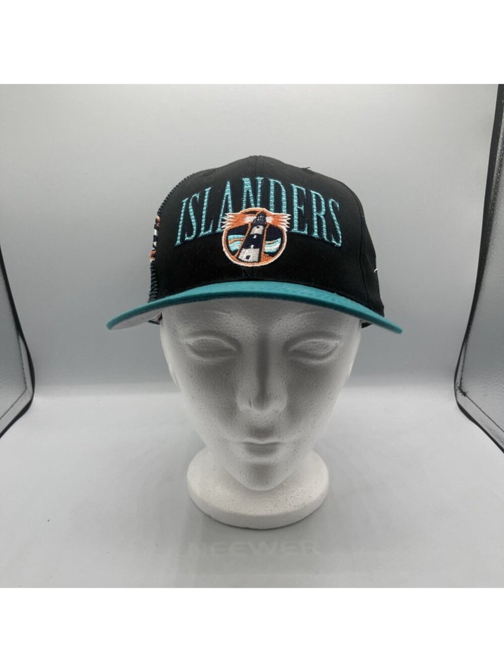 Vintage New York Islanders Fisherman NHL Sports Specialties Snapback Hat RARE